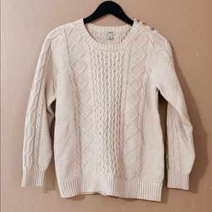 L.L Bean | Cable-knit Sweater